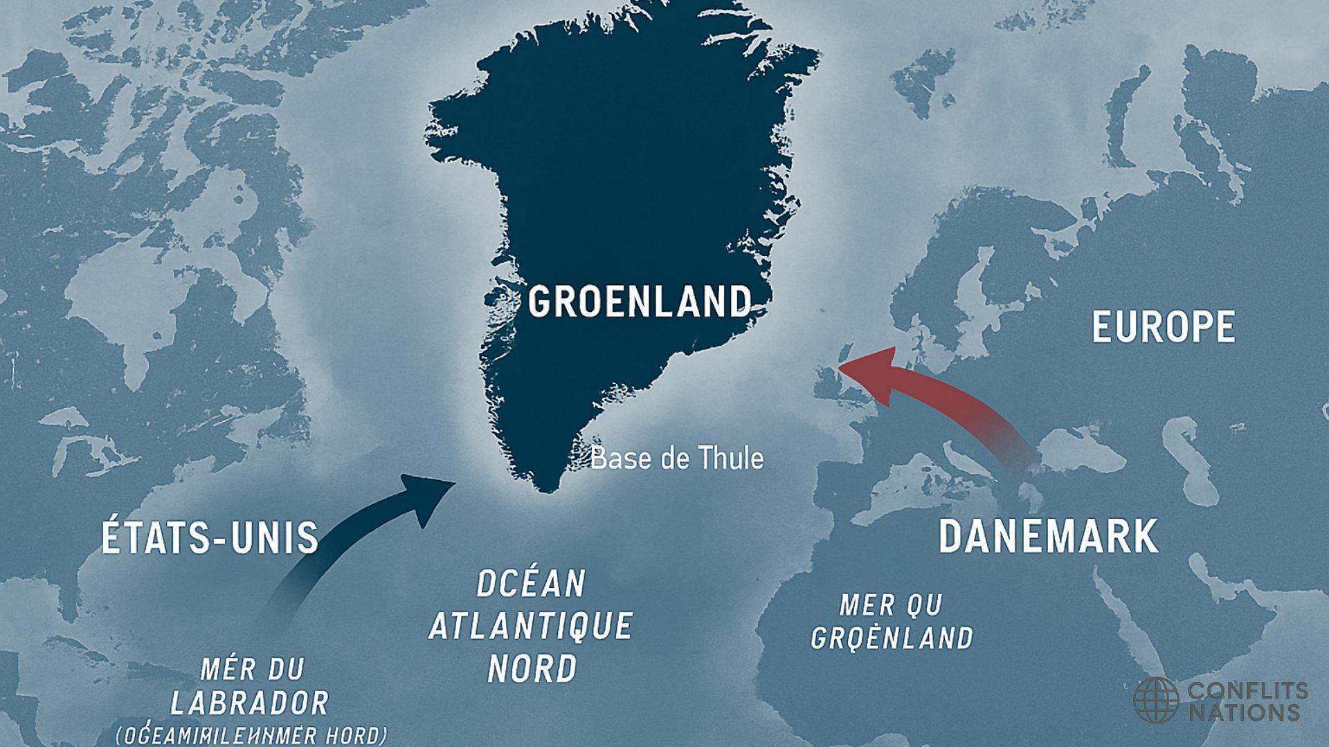 Carte groenland